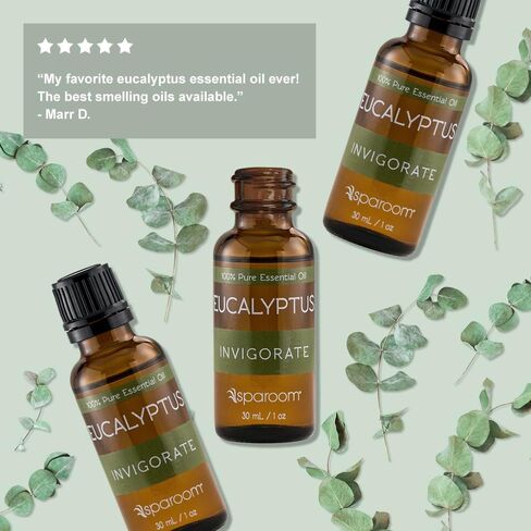 SpaRoom Aromatherapy 100% Pure Undiluted Essential Oil, Refresh Peppermint, 10 mL in Saudi Arabia