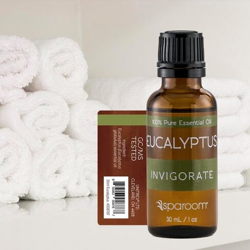 SpaRoom Aromatherapy 100% Pure Undiluted Essential Oil, Refresh Peppermint, 10 mL in Saudi Arabia