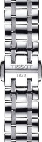 Tissot Womens Chemin des Tourelles 316L Stainless Steel case Swiss Automatic Watch, Grey, Stainless Steel, 16 (T0992071111300) in Saudi Arabia