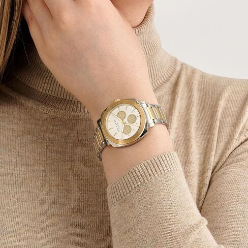 Ted Baker Ladies Stainless Steel Two Two Gold Bracelet Watch (Model: BKPRBF3029I) in Saudi Arabia