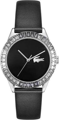 Lacoste Ladycroc Women 3H Watch ، الفولاذ المقاوم للصدأ ، ومقاومة للماء يصل إلى 5atm/50 مترًا - أناقة الحد الأدنى - ساعة الأزياء الممتازة - هدية لها - 36.5 ملم in Saudi Arabia
