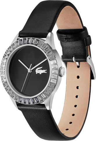 Lacoste Ladycroc Women 3H Watch ، الفولاذ المقاوم للصدأ ، ومقاومة للماء يصل إلى 5atm/50 مترًا - أناقة الحد الأدنى - ساعة الأزياء الممتازة - هدية لها - 36.5 ملم in Saudi Arabia