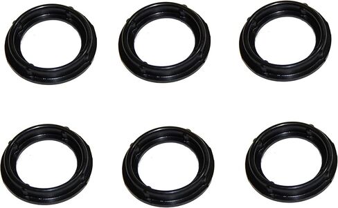 Seals Slop Seals لـ Jaguar Vanden Plas XJ6 XJR XJS NBC-2579-AA مجموعة من 6 in Saudi Arabia
