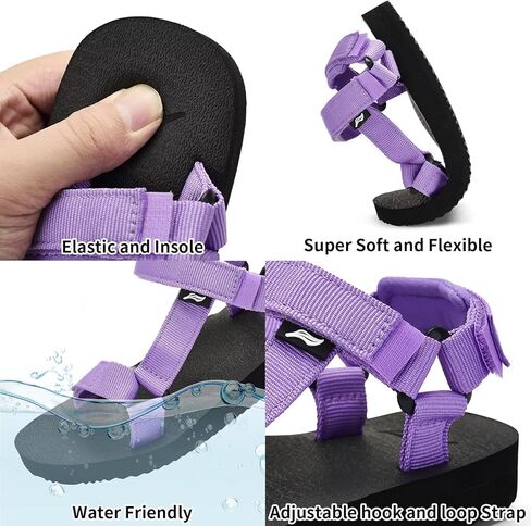Boys Girls Sandals With Arch Support Yoga Mat Insole Comfortable Walking Water Sandals for Beach Travel Athletic(Toddler/Little Kid/Big Kid) in Kuwait