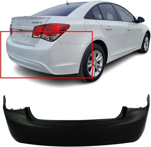 Fitparts متوافقة مع غطاء الوفير الخلفي اللفافة 2011-2015 Chevrolet Cruze Eco Lt LTZ سيدان 11-15. تستعد جديد بدون ثقوب المستشعر. GM1100876 95016694 in Saudi Arabia