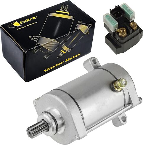 Caltric 12V بداية الملف اللولبي والترحيل متوافق مع Yamaha Raptor 700 700R YFM700R SE 2013 2014 2015 2017 2017 2018 2020 2021 2022 2023 in Saudi Arabia