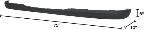 MBI AUTO - Textured, Black Lower Front Valance Air Deflector Compatible with 2007-2014 Chevy Suburban, Tahoe, Avalanche 07-14, GM1092208 in Saudi Arabia