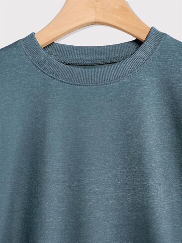 ليس ودودًا لا تلمس قميص من النوع الثقيل Crewneck Pullover Women Sarcastic Long Sleeve Shirt Funny Graphic Tees in Saudi Arabia