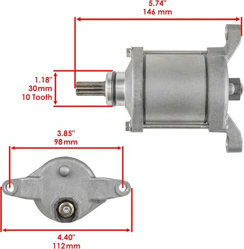 Caltric starter متوافق مع Suzuki LT-F400F LTF400F Kingquad 400 4x4 FS FSI 2010 2011 2012-2022 2024 in Saudi Arabia