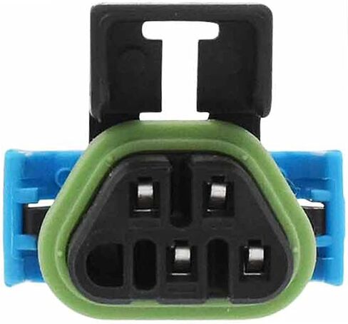 ICT Billet Black Trapezoid Wire Harness Connector Plug Extension Compatible with GM LS Sensor Headers for Corvette C6 2008-2013 LS3 WE0XY34-24 in Saudi Arabia