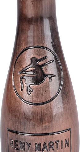 Fydun Wine Bottle Shape Handle, 4 Sets One Sells Classical Retro Antique Copper Wine Shaped Night Light Drawer Handles Pulls Bottle Handle Cabinet Door Drawer European Green Ancient in Saudi Arabia