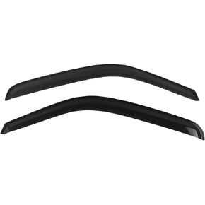 IKON MOTORSPORTS Tape On External Window Visor, Compatible with 1999-2007 Chevy Silverado & GMC Sierra Standard Cab, Tinted Acrylic Resistant Shield Cover Wind Sun Guard in Saudi Arabia