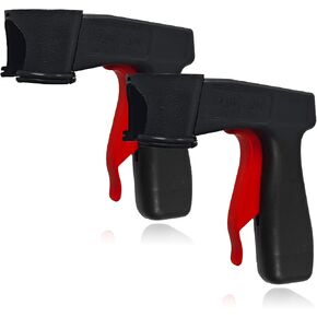 2PCS Instant Aerosol Trigger Handle, Spray Can Trigger Handle, Auto Reusable Clip-On&Off Instant Converts Spray Adapter, Universal Car Accessories Fit for Paint, Adhesives, Lubricants in Saudi Arabia