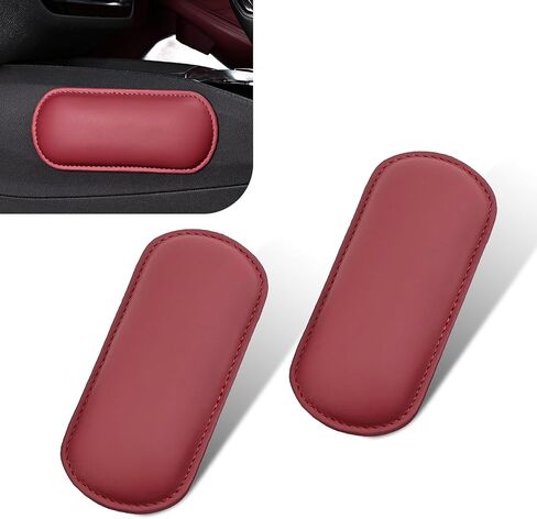 2PCS Car Door Armrest Pads, Arm Rest Elbow Pads, Car Armrest, Soft Leather Car Armrest Cushion, Universal Car Interior Accessories, Car Knee Pads for Arm Support Protect (Black) in Kuwait