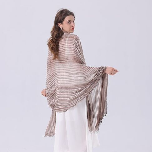 Women's Gradient Scarf,Women's Shawl Wraps,Shawl Wraps for Women Dressy, Ponchos for Women, Gifts for Women in Saudi Arabia