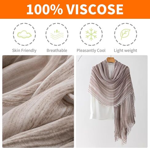 Women's Gradient Scarf,Women's Shawl Wraps,Shawl Wraps for Women Dressy, Ponchos for Women, Gifts for Women in Saudi Arabia