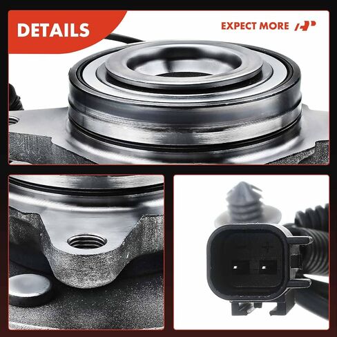 A-Premium Front Wheel Assempling وتجميع المحور مع ABS و 6-LUG متوافق مع فورد إكسبيديشن 2015-2017 و LINCOLN NAVIGATOR 2015-2017 ، RWD فقط in Saudi Arabia