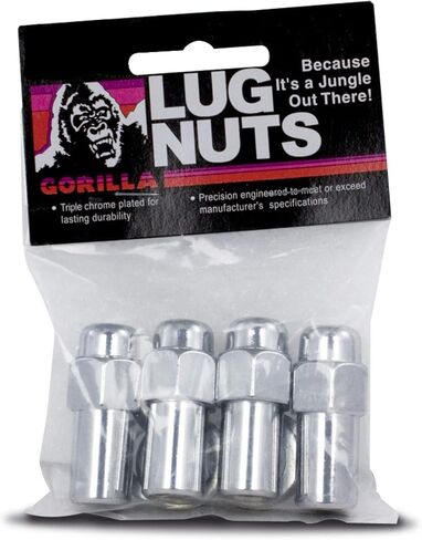 Gorilla Automotive 74177B Extended Mag Lug Nuts (7/16" Thread Size) in Saudi Arabia