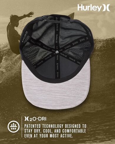 قبعة هيرلي الرجالية - قبعة بيسبول H2O-DRI Dock Snap-Back in Saudi Arabia