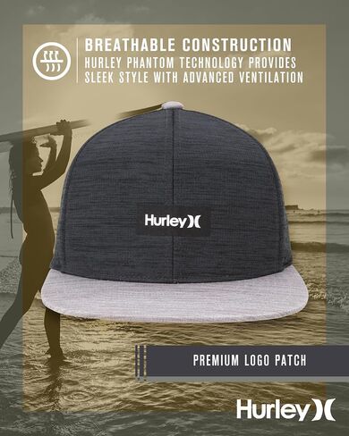 قبعة هيرلي الرجالية - قبعة بيسبول H2O-DRI Dock Snap-Back in Saudi Arabia