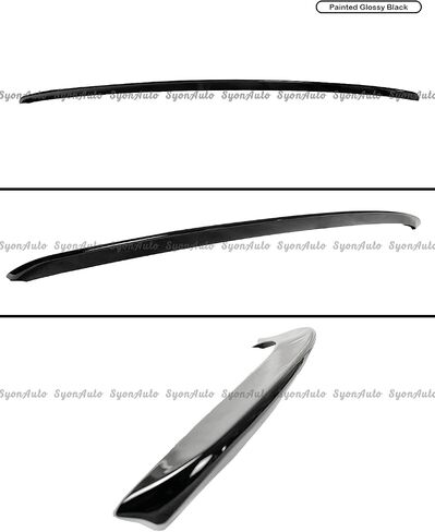FITS 2013-2016 AUDI A4 B8.5 SEDAN GLOSSY BLACK S4 STYLE REAR TRUNK SPOILER WING in Saudi Arabia