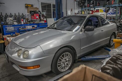 for 1994-2001 Acura Integra DC2 3Dr Hatchback | EOS Visors JDM Tape-On Style SMOKE TINTED Side Vents Rain Guard Window Deflectors in Saudi Arabia