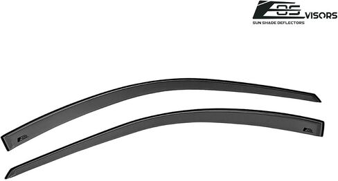for 1994-2001 Acura Integra DC2 3Dr Hatchback | EOS Visors JDM Tape-On Style SMOKE TINTED Side Vents Rain Guard Window Deflectors in Saudi Arabia