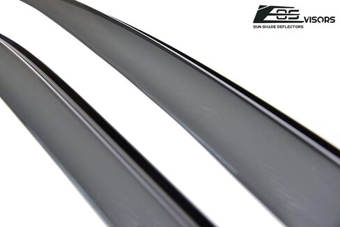 for 1994-2001 Acura Integra DC2 3Dr Hatchback | EOS Visors JDM Tape-On Style SMOKE TINTED Side Vents Rain Guard Window Deflectors in Saudi Arabia