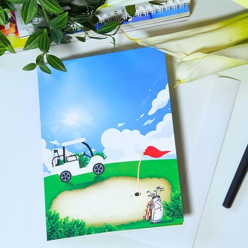 Heartags- POPTER APATHERS CARD ، 6 × 8 في عيد الأب الكلاسيكي للزوج ، الأب ، الأب ، الابن ، الجد ، بطاقة عيد ميلاد منبثقة للرجال ، له ، أخي مع الظرف in Kuwait