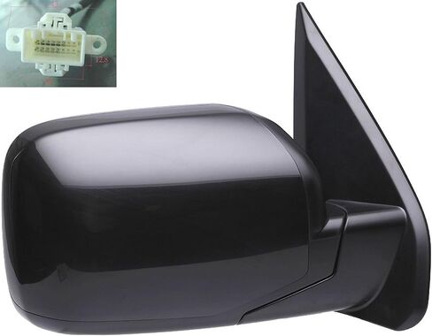 Dorman 955-1720 Driver Side Power Door Mirror - Folding Compatible with Select Honda Models, Black in Saudi Arabia