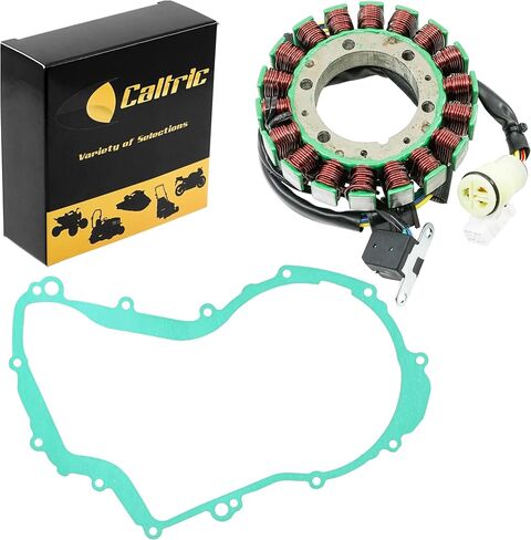 Caltric Stator و Crankcase Cover Gasket متوافق مع Yamaha Big Bear 400 YFM400 YFM-400 4WD 2000-2012 in Saudi Arabia