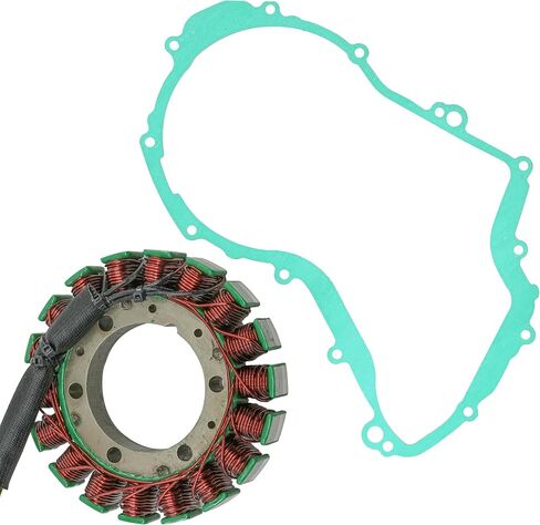 Caltric Stator و Crankcase Cover Gasket متوافق مع Yamaha Big Bear 400 YFM400 YFM-400 4WD 2000-2012 in Saudi Arabia