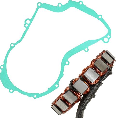 Caltric Stator و Crankcase Cover Gasket متوافق مع Yamaha Big Bear 400 YFM400 YFM-400 4WD 2000-2012 in Saudi Arabia