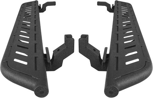 HOOKE ROAD SIDE STEPS BOHER FOR FORD BRONCO 2021 2022 2023 2024 2025 4-DOOR Sturdy Steel Rock Rails (استبعاد Bronco Sport) in Saudi Arabia