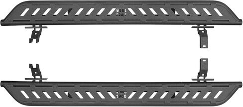 HOOKE ROAD SIDE STEPS BOHER FOR FORD BRONCO 2021 2022 2023 2024 2025 4-DOOR Sturdy Steel Rock Rails (استبعاد Bronco Sport) in Saudi Arabia