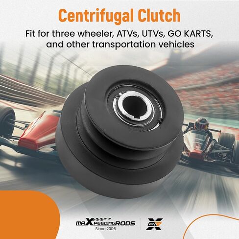 MaxPeedingRods 25.4mm 1 "Bore Centergal Pulley Clutch 8-16hp لـ ATV's ، LTV's ، Go Karts 200630 in Saudi Arabia