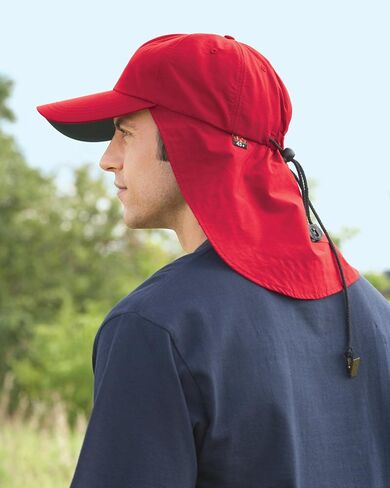 Adms Extreme UV Protection Twill Neck Pocket Outdoor Cap in Saudi Arabia