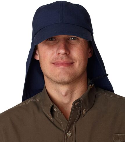 Adms Extreme UV Protection Twill Neck Pocket Outdoor Cap in Kuwait