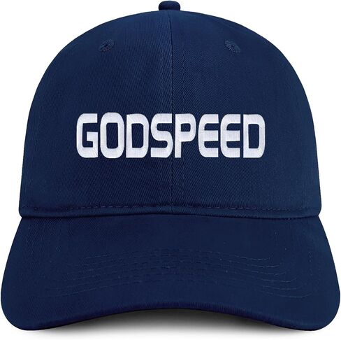 Trendy Apparel Shop Godspeed Embroidered Soft Cotton Baseball Cap in Kuwait
