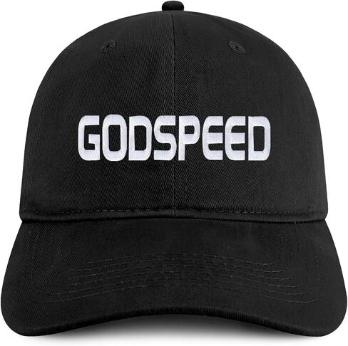 Trendy Apparel Shop Godspeed Embroidered Soft Cotton Baseball Cap in Kuwait