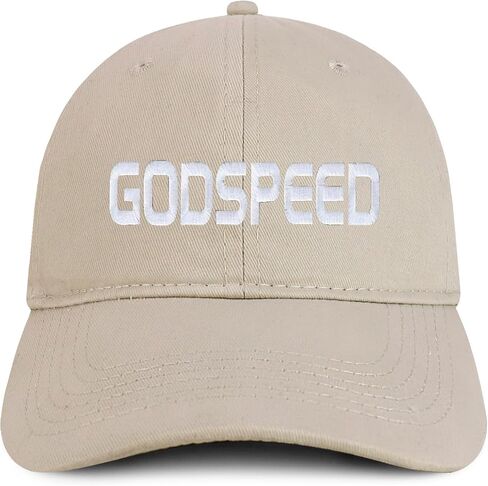 Trendy Apparel Shop Godspeed Embroidered Soft Cotton Baseball Cap in Kuwait
