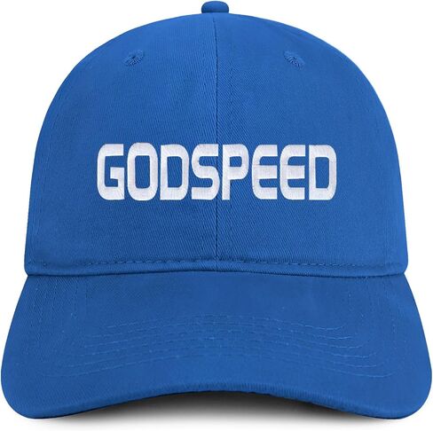 Trendy Apparel Shop Godspeed Embroidered Soft Cotton Baseball Cap in Kuwait
