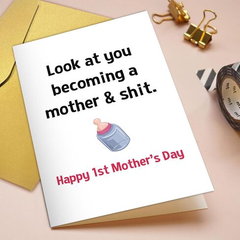 Qiliji Mother's Day & Grandma Card - You're An Amazing Mom & Grandma in Saudi Arabia