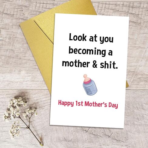 Qiliji Mother's Day & Grandma Card - You're An Amazing Mom & Grandma in Saudi Arabia