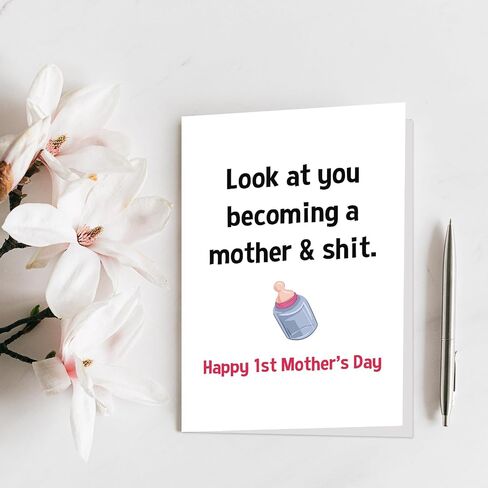 Qiliji Mother's Day & Grandma Card - You're An Amazing Mom & Grandma in Saudi Arabia