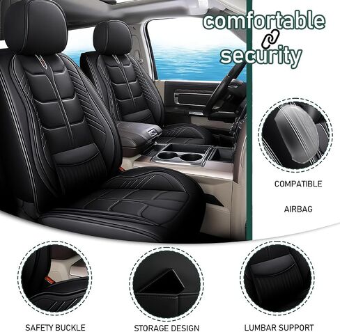 Car Seat Covers Fit for Nissan Pathfinder 2000-2025,7 Seat Car Seat Cover,No-Slip Waterproof Breathable Faux Leather Automotive Seat Covers Auto Interior Covers.Beige,Full Set in Kuwait