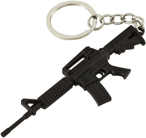 عام 9 سم مصغرة M4A1 مجموعة مفاتيح بندقية بندقية البنادق ، أسود in Saudi Arabia