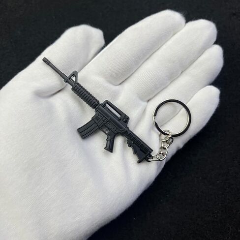 عام 9 سم مصغرة M4A1 مجموعة مفاتيح بندقية بندقية البنادق ، أسود in Saudi Arabia