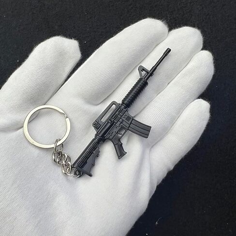 عام 9 سم مصغرة M4A1 مجموعة مفاتيح بندقية بندقية البنادق ، أسود in Saudi Arabia