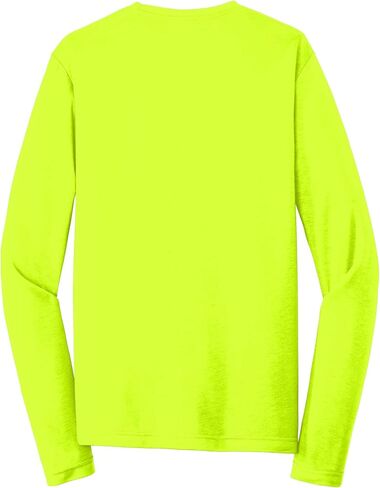 Sport-Tek للجنسين Posicharge Long Sleeve Contitor Cotton Touch Tee | تي شيرت تجريب التنفس للرجال والنساء in Kuwait